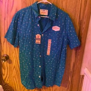 Urban pipeline Men’s large short sleeve button up